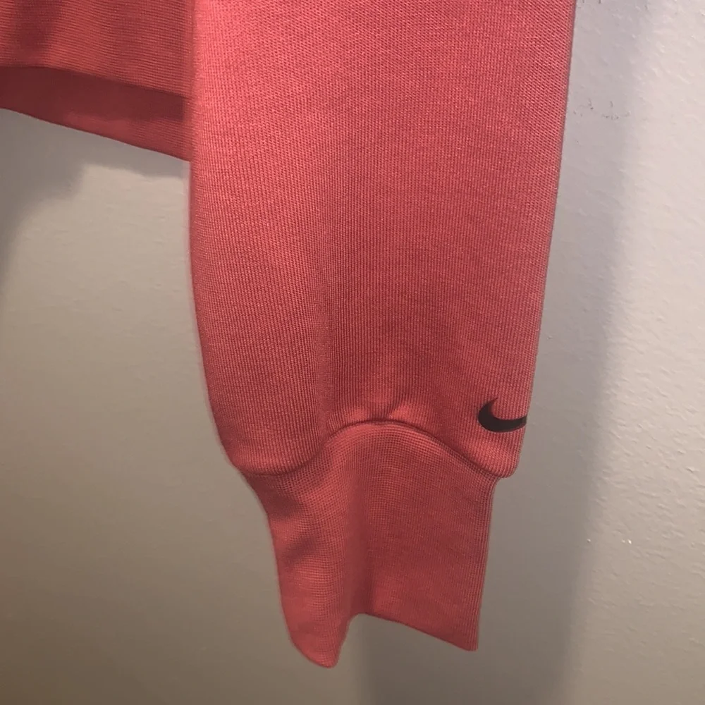Nike Dri Fit Crew Sweatshirt Wine M - Picture 4 of 4